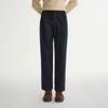 Solo Collection Women's Clothing [Glutinous Rice Denim] Elastic Waist Baguette Pants Straight-Leg Jeans 2025 New Slimming Pants