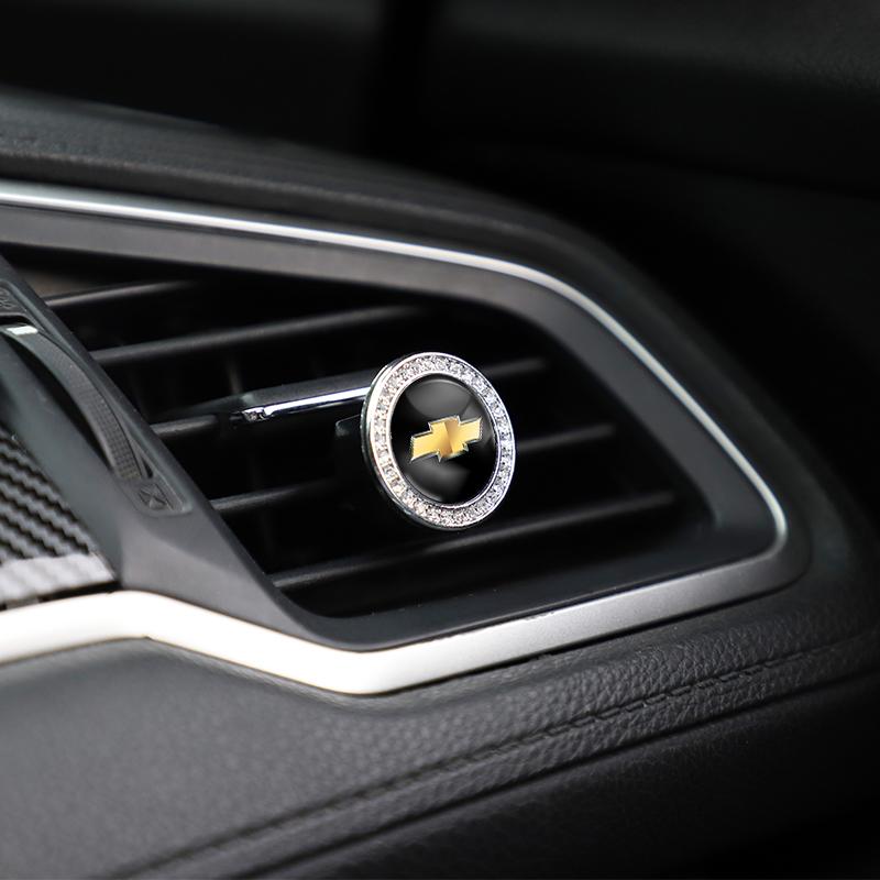 Car Vent Air Freshener Aromatherapy Solid Perfume Diffuser For Chevrolet Spark Captiva Cruze Malibu Equinox Trax Camaro Blazer