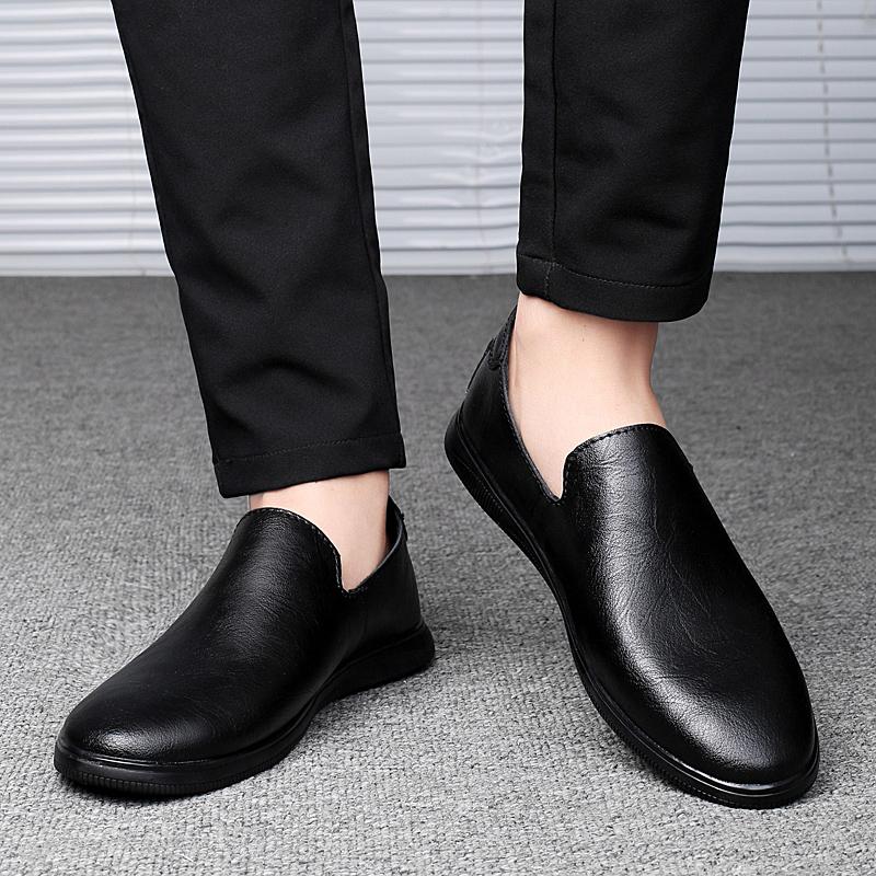 Mode Heißer Verkauf Loafer Herren Echtes Leder Herren Freizeitschuhe Männlich Bequemer Fahrschuh Leichte Sommer-Sneaker 2024 Herrenschuh