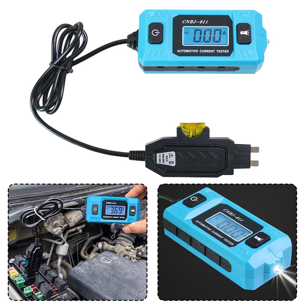 Messwerkzeug Auto Auto Stromtester Autoreparaturwerkzeug Stromdetektor Messung OEM-Nummer Packungsinhalt
