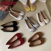 Fashion Footwear Ballet Flats Dance Shoes For Women New In Summer Spring Female Shallow Fashion Round Toe Ladies Flats Slip On Shoes