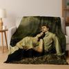 2026 New Twilight Isabella Edward Art Flannel Blanket,Cozy Soft Throw Blanket for Home Bedroom Bed Sofa Picnic Cover Gift Kids