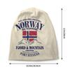 Gorro de punto con diseño de bandera de Noruega para mujer, estilo Hip Hop, para Unisex, cálido de invierno, con diseño de fiordo y montaña, Gorros