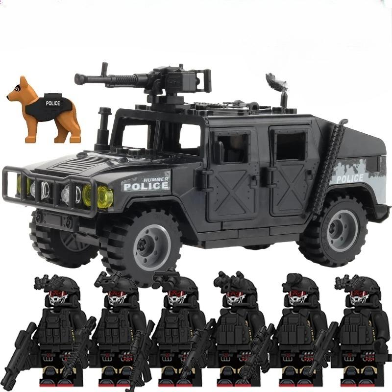 Militär Baustein Veyron SWAT Mini Humanoide Puppe Spezialeinheit Geisterkrieger Spielzeug Geburtstagsgeschenk Zeichentrickfiguren