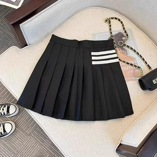 Girls' Pleated Skirt - Stylish Academy Style (2026 Spring/Summer/Autumn)