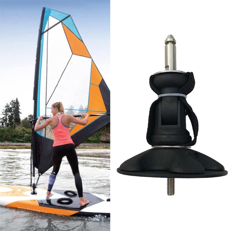 Windsurf Mast Base Replacement Windsurfing Bolts Tendon Mast Foot Base Plate Sail Base for Outdoor Sports Easy to Install