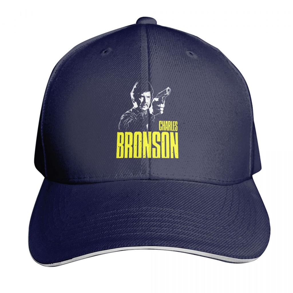 Charles Bronson Classic Tshirt Baseball Cap Adjustable Buckle Closure Moisture Wicking Quick Dry Curved Brim Classic Fit
