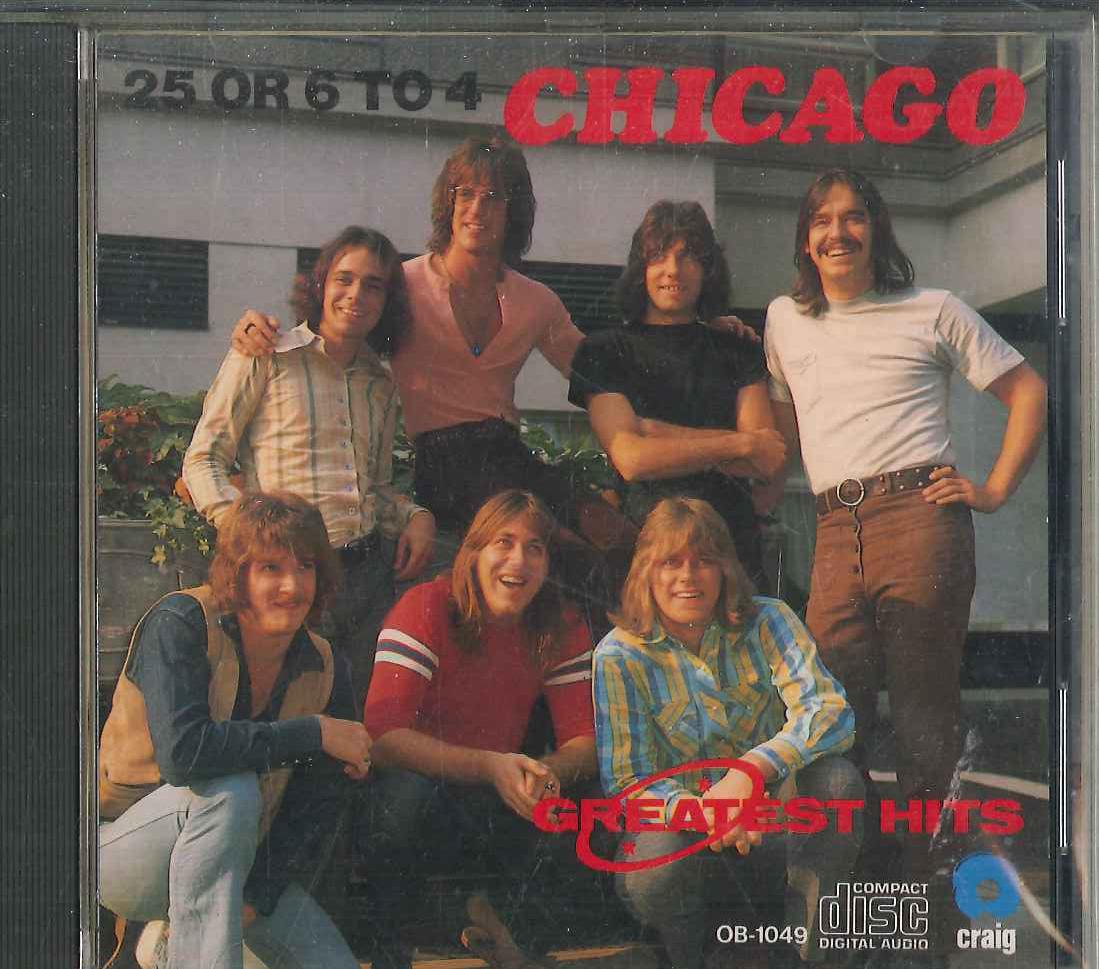 

CD CHICAGO Greatest Hits OB1049 CRAIG Japan Rock Used