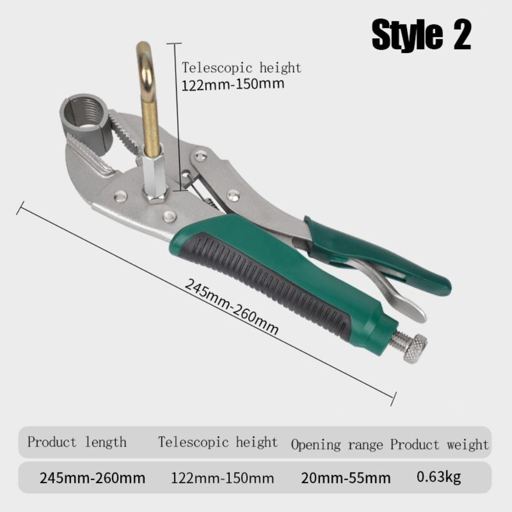 Anticorrosive Geothermal Pipe Remove Pliers Adjustable Installation Tool  Pipeline Worker