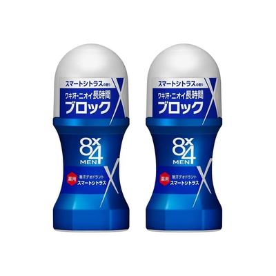 Men Roll-On Smart Citrus 60ml 2 Pieces Summer Men's Roll-On