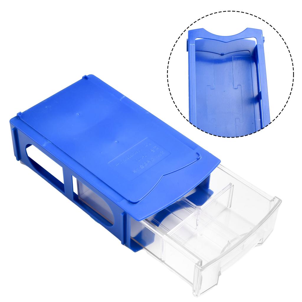 1PC Stackable Plastic Hardware Parts Storage Boxes Component Screws Craft Cabinet Plastic Tool Box Storage Bins With Drawers