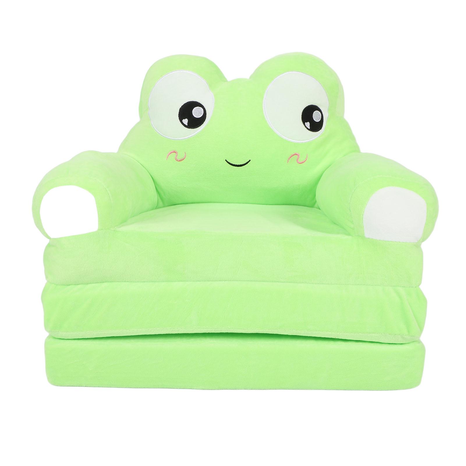 

Детский складной диван-кресло с рисунком из мультфильма, милый плюшевый мягкий раскладной детский диван для чтения детей, тип C