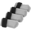 4 Stück/Set Rutschfeste Haustierkrallenkappen Atmungsaktives Netz Haustierfußschutz Neue Katzensocken