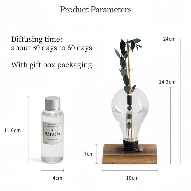 Raumdüfte Set ätherisches Öl Diffusor Kreative Aromatherapie Flasche Luftgeruchsentferner Aromatherapie Duft Geschenk Haus dekorieren