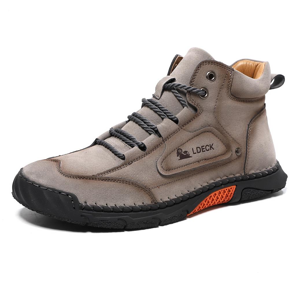 Men's Plus Size Shoes Men's Fashion Shoes Flat Boots Outdoor High-Top Shoes