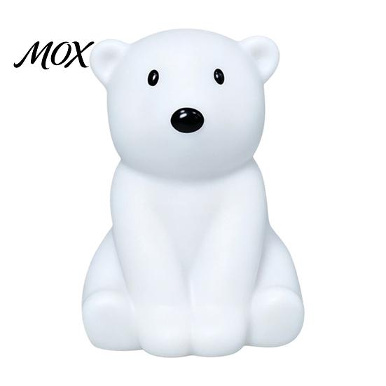 Comforting Nightlight for Dark Fears Cute Animal Night Light Kids, Rabbit Bear Deer Cat Dog Shape LED Bedside Lamp, Soft Glow Nursery Lamp Baby Sleep