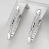 Trendy Accessory Zirconia Earrings V-Shaped Geometry Earrings Dangle Earrings  Jewelry Accessory