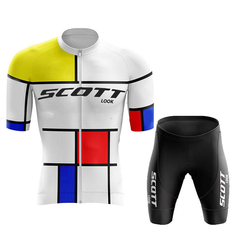 Ensemble de Cyclisme Respirant d'Été 2026 Vélos VTT Maillot de Cyclisme Homme T-Shirt Cycle Cuissard Ensemble Triathlon Vêtements de Vélo de Montagne