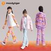 Moody Tiger Girls' Printed Flared Pants - Little Cloud E