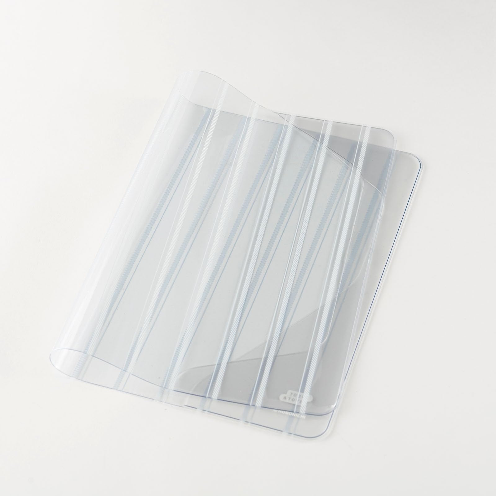 Hobonichi Techo Stripe Cousin Size Notebook Accessory Cover-on-Cover белый