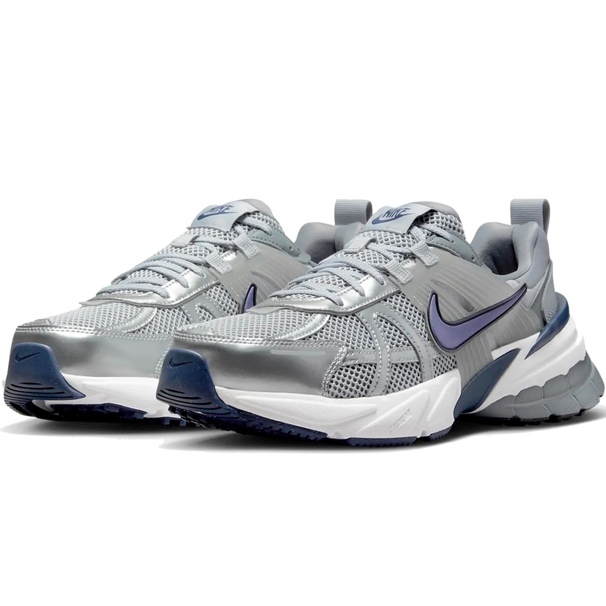 Nike V2K Wolf Size Run, Gray/Cool Gray/White/Midnight Navy, HJ4497-002, 29.5cm