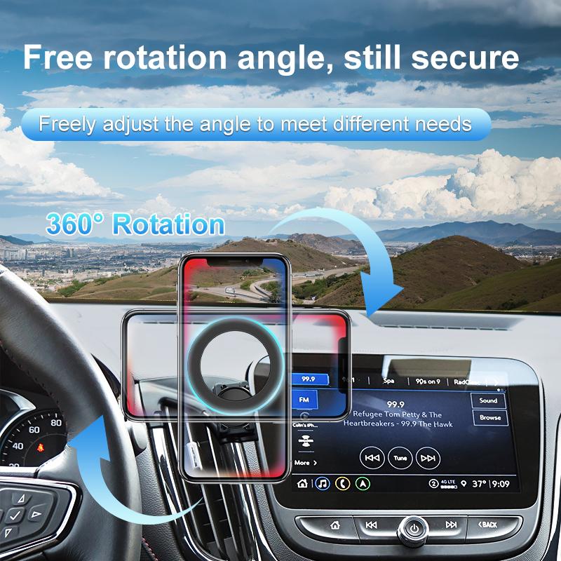 Car Phone Holder For Leap Motor Leapmotor C10 2024 2025 2026 Mobile Phone Support Auto Magnetic Mounts Stand Auto Accessories