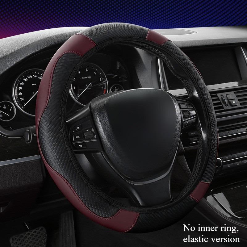 Universal Car Steering Wheel Cover No Inner Ring All-Season Interior Decoration Handle Cover for Vehicle Accessories