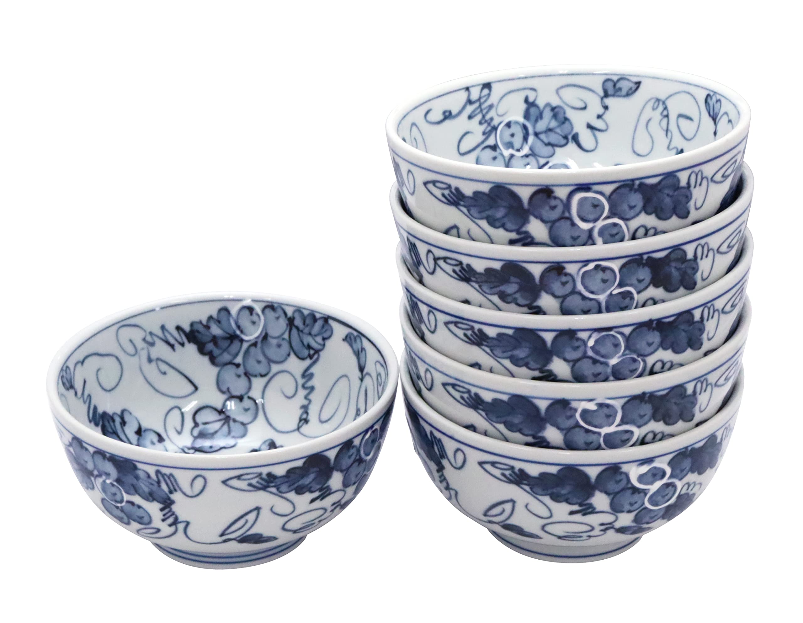 

New [Amazon.co.jp Exclusive] [Commercial Set] Kyoto Minori 5.0 Kyoto Bowls (6 bowls) from a Long-Established Set Meal Restaurant