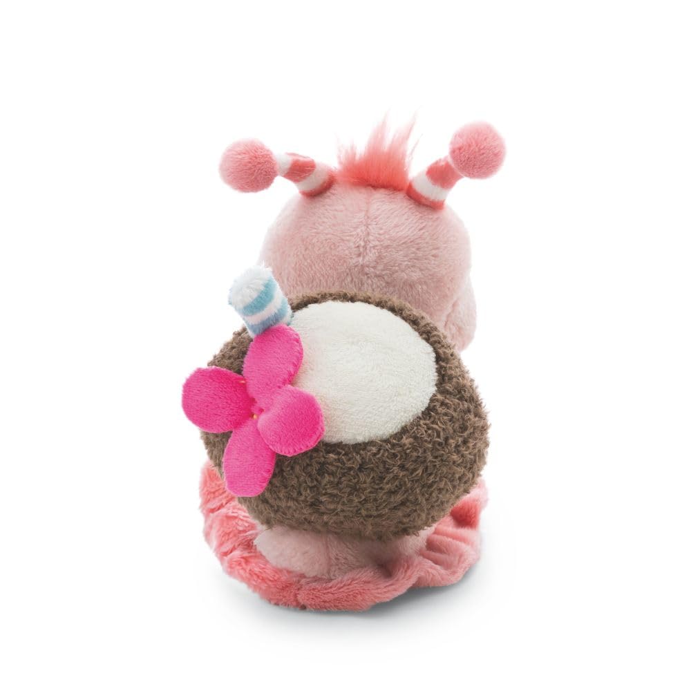 NICI Snail Plush Toy, Coconut, 15cm