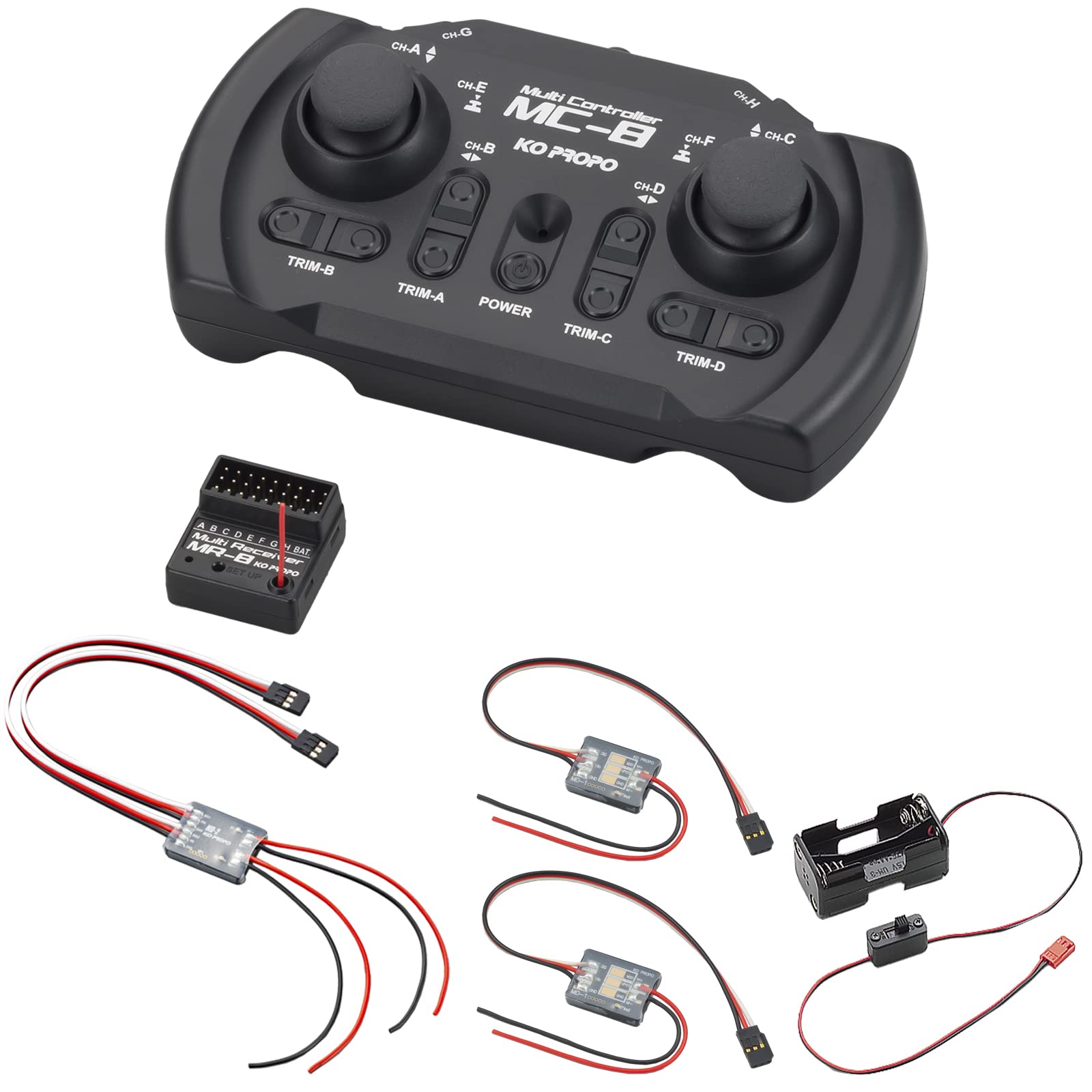 

Kondo Kagaku MC-8 2.4GHz MX-F MAKE-C ESC Special Set 10718