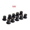 10Pcs Einfache Installation M4/M5/M6 Metric Gummi Gut Mutter Verschluss Motorrad Windschutzscheibe Verkleidung Gugel