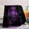 One Piece Character Print Flannel Blanket,High Quality Comfortable for All Seasons,Home Decor,Warmth and Comfort,Perfect for Christmas Gifts