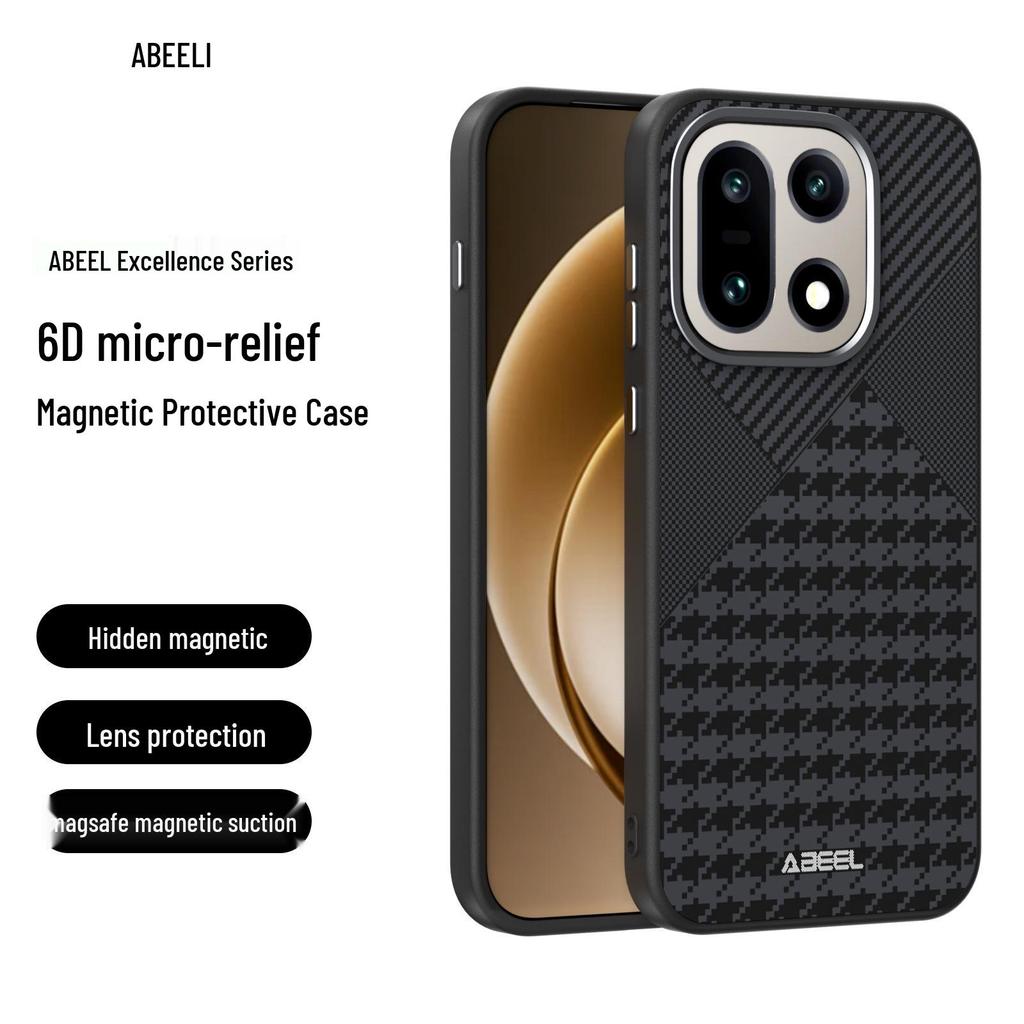 OnePlus Ace6 Phone Case with Built-in Magnet - Soft, Full Coverage, Anti-Fall Protection for OnePlus15.