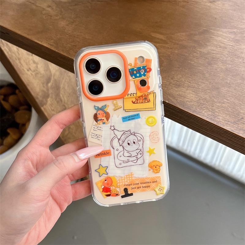 

Чарівний Тостовий Чоловічок-Зірка Чохол для iPhone 14/15/16 Pro Max/17 iPhone 17 Pro Max