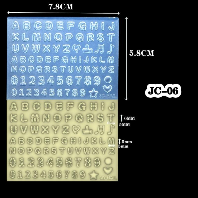 Creative Nail Art Silicone Mould for Easy Pattern and Designs Creation Soft Materials Fit Various Nail Shapes and Lengths