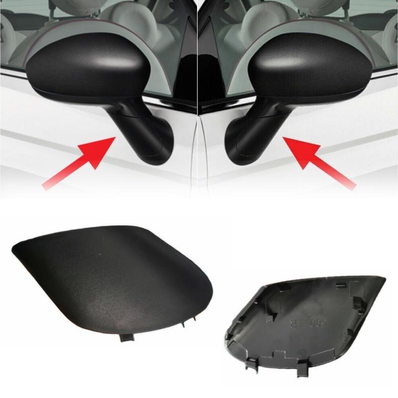 For Fiat 500 2007 To 2024 Wing Mirror Arm Stem Cover Stem Cap Left & Right Replacement Parts