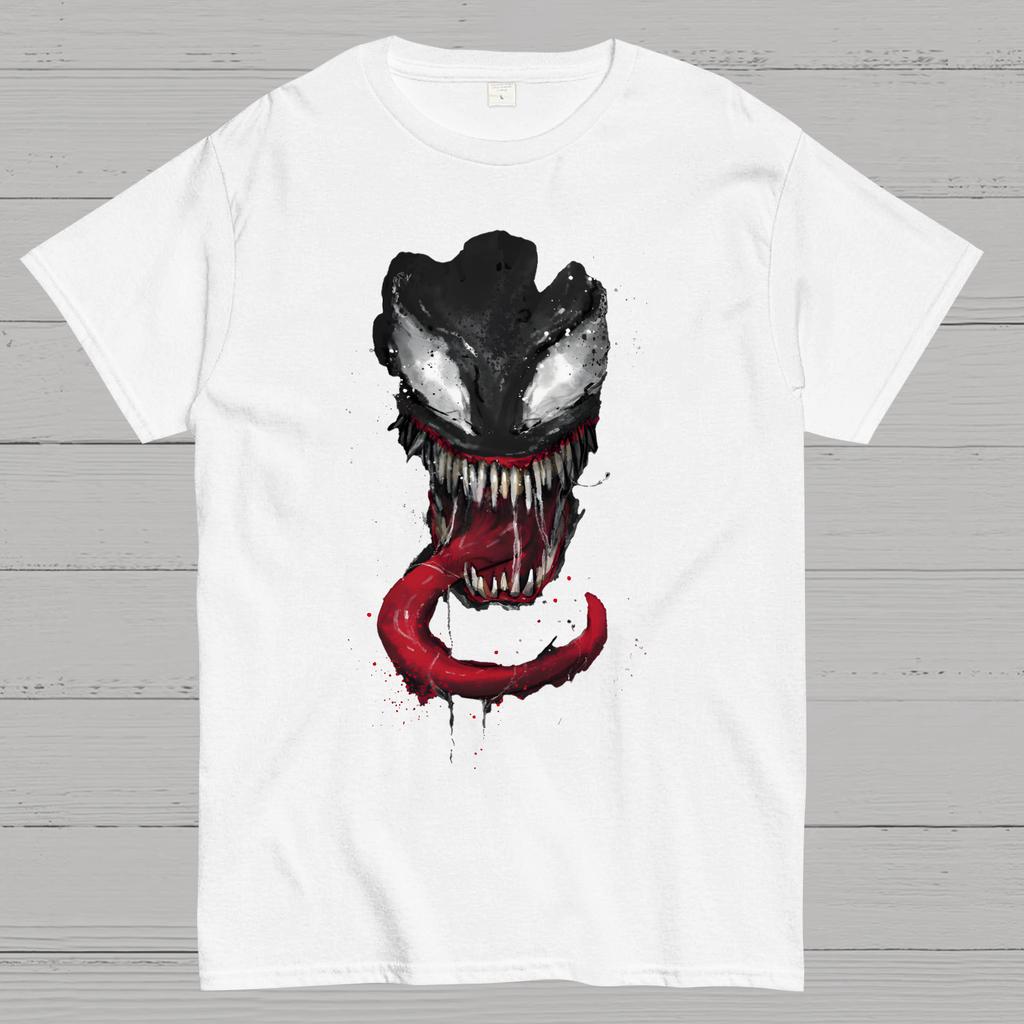 Venom Splash Cotton Summer Casual Cool Loose T-Shirt