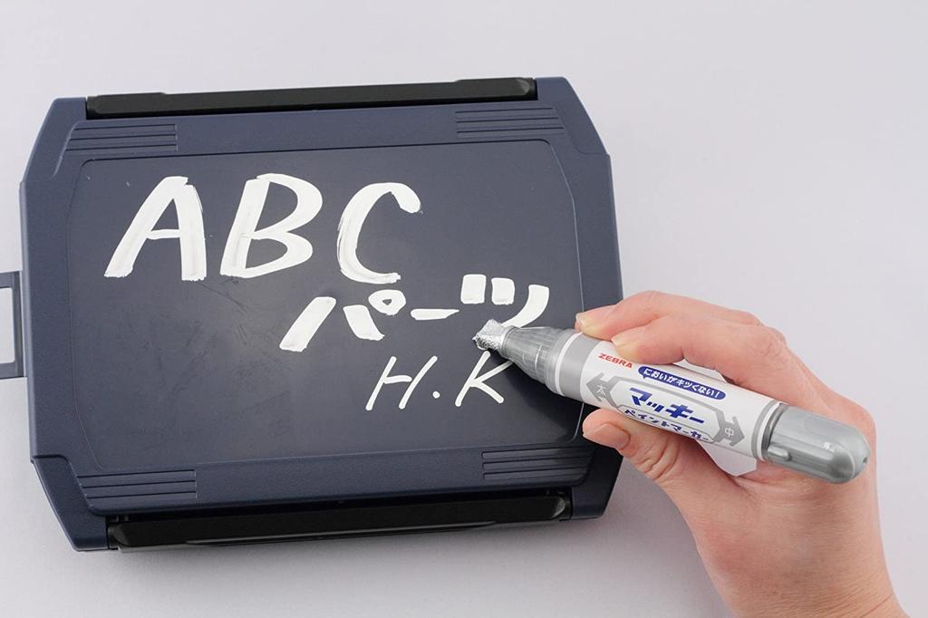 Zebra Maki Paint and Marker, Gold, Silver, White, 3-Color Set, YYT20-AZ-3C