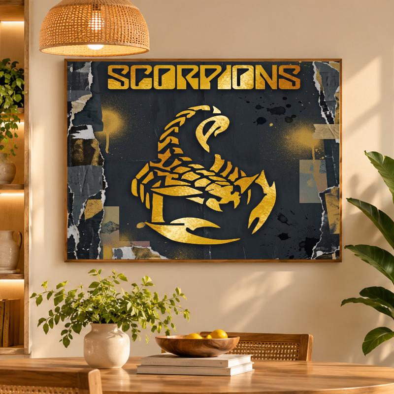 5D Diamond Painting Scorpions DIY Full Drill Diamond Art Kit Home Decoration
