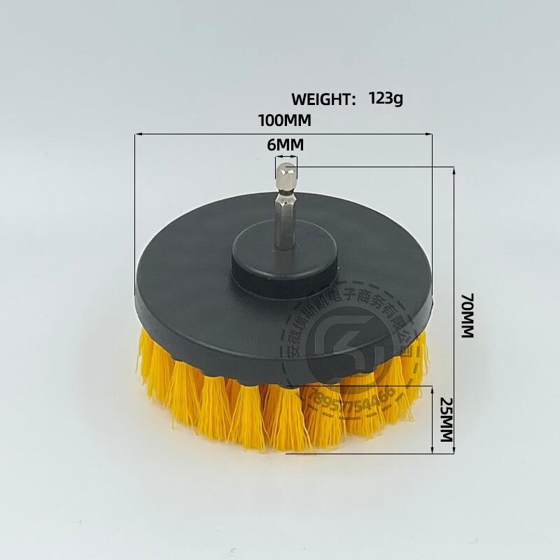 Electric Drill Cleaning Brush Set: Multi-Purpose Floor Polishing Discs and Scrubbing Heads