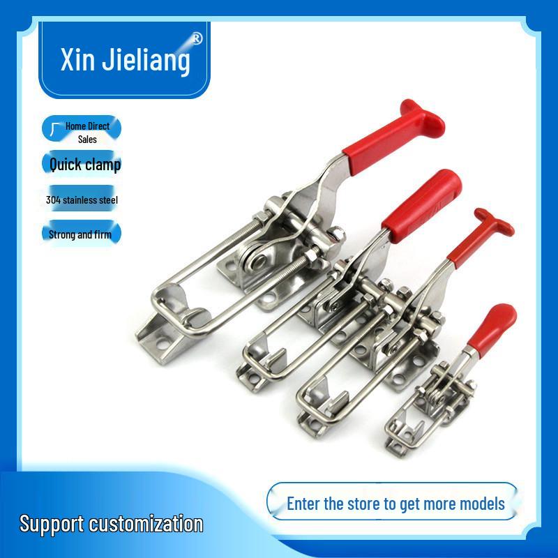 30 Stainless Steel Quick Release Adjustable Toggle Latch Lock Clip Box Buckle