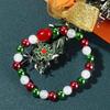 Snowflake Candy Cane Xmas Bracelet Father Christmas Santa Claus Hand Chain  Xmas