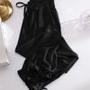 Ice Silk Summer Harem Pants: Thin, Loose-Fit, Cuffed, Anti-Mosquito Lantern Style