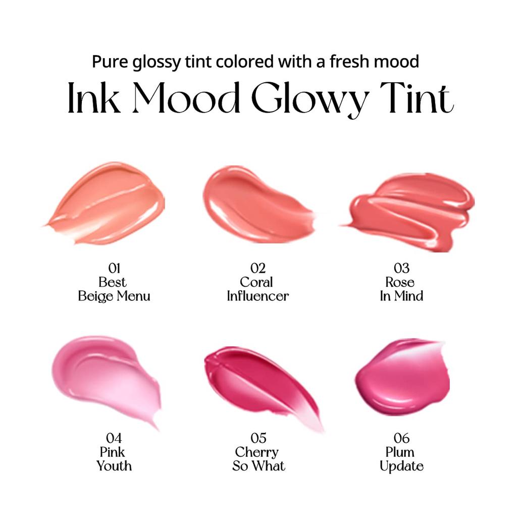 PERIPERA Ink Mood Glowy Tint Coral (02 Influencer) [Product]