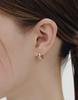 Hyeres Lor Truvion Silver(P) One-Touch Earrings S Hl6E63606P9Xxx