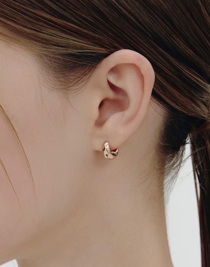 Hyeres Lor Truvion Silver(P) One-Touch Earrings S Hl6E63606P9Xxx