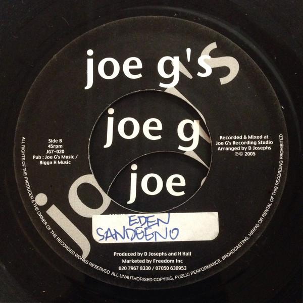 

7inch Record PETER SPENCE SANDEENO For Real Eden JG7019 Joe Gs 2005 UK Reggae Ska Dub Used