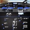 For Lexus RX RX350 RX350h RX500 RX500h Tpu Transparent Film Car Interior Sticker Center Console Gear Dashboard Anti-scratch Film
