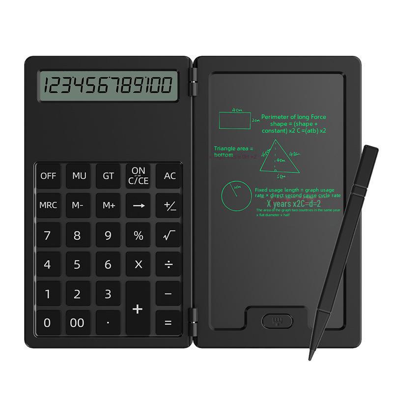 Multifunctional Portable Mini Calculator with Handwriting Board - Perfect for Business, Student, and Office Use