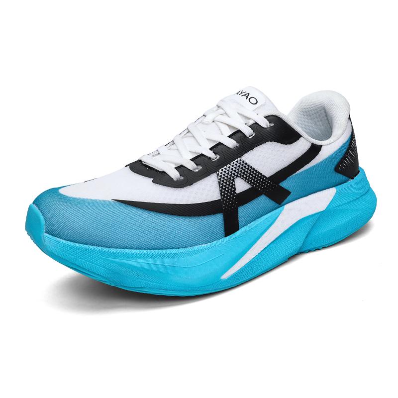 

Men s sneakers Four seasons soft sole outdoor racing casual running shoes breathable lightweight Thick sole speed sports shoes 41